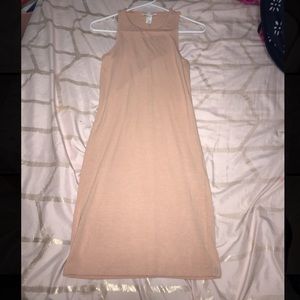 Blush pink forever 21 body con dress